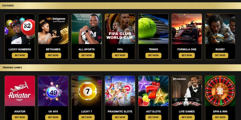 Hệ thống các sản phẩm nổi bật trên nền tảng