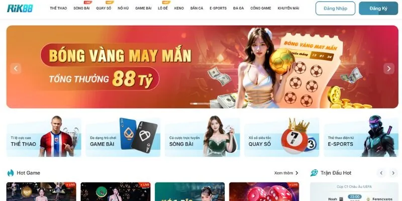 Khám Phá Rik88 Tận Hưởng Kho Game Độc Quyền Xanh Chín